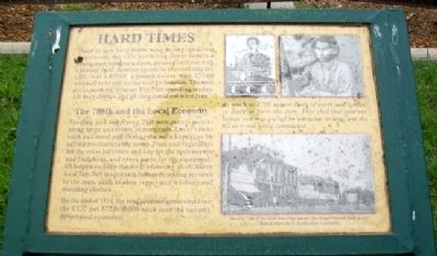 Hard Times Marker. Click for full size. Hard Times Marker image. Click for full size.