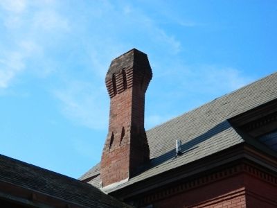 Baltimore & Ohio Railroad Station Chimney image. Click for full size.