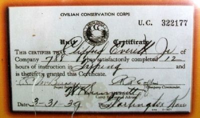 Certificate on Education Marker. Click for full size. Certificate on Education Marker image. Click for full size.