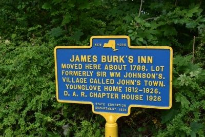 James Burk's Inn Marker image. Click for full size.