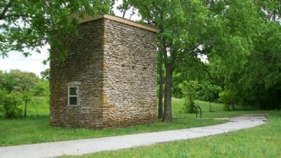 Co. 788 CCC Camp Water Tower Remnant. Click for full size. Co. 788 CCC Camp Water Tower Remnant image. Click for full size.