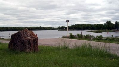 Lake Crawford from Marker. Click for full size. Lake Crawford from Marker image. Click for full size.