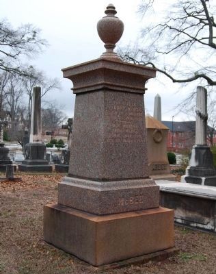 Vardry and Jane McBee Tombstone image. Click for full size.