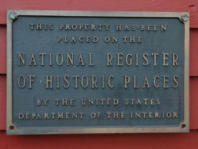 Parker 13-Sided Barn National Register Marker image. Click for full size.