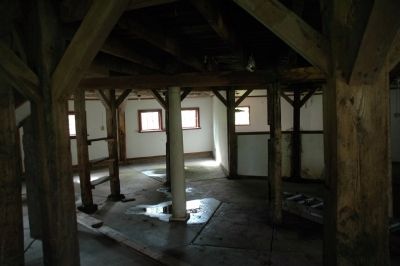 Parker 13-Sided Barn Ground Floor Interior image. Click for full size.