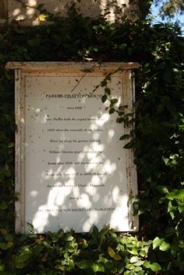 Parker-Drayton House Marker image. Click for full size.