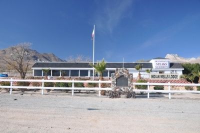 Indian Wells Marker - in 2011. Click for full size. Indian Wells Marker - in 2011 image. Click for full size.