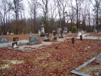 Mush Creek Baptist Cemetery image. Click for full size.