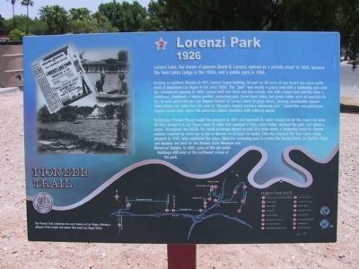 Lorenzi Park Marker image. Click for full size.