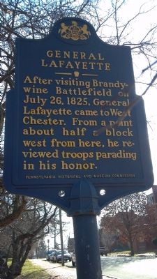 General Lafayette Marker image. Click for full size.