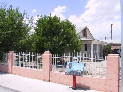 Site of Harrison Boarding House. Click for full size. Site of Harrison Boarding House image. Click for full size.