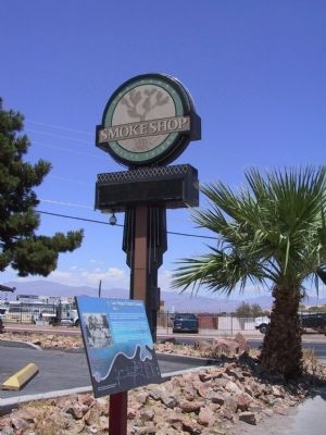 Las Vegas Paiute Colony Marker. Click for full size. Las Vegas Paiute Colony Marker image. Click for full size.