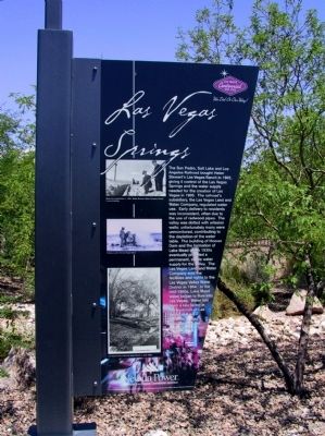 Las Vegas Springs Marker image. Click for full size.