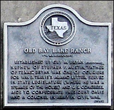 Old Bay Lake Ranch Marker image. Click for full size.