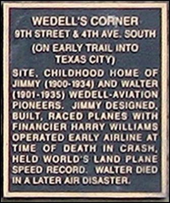 Wedell's Corner Marker image. Click for full size.