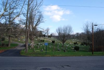 Grove Cemetery Marker. Click for full size. Grove Cemetery Marker image. Click for full size.