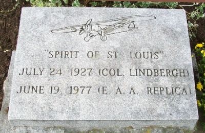 "Spirit of St. Louis" Marker image. Click for full size.