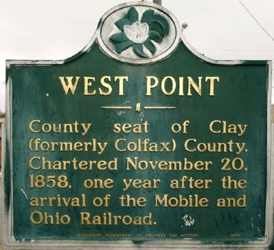 West Point Marker. Click for full size. West Point Marker image. Click for full size.