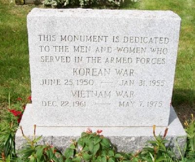 Korean and Vietnam Wars Memorial image. Click for full size.