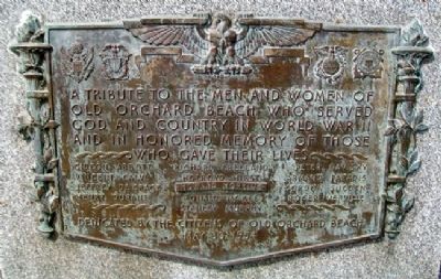 World War II Memorial Marker image. Click for full size.