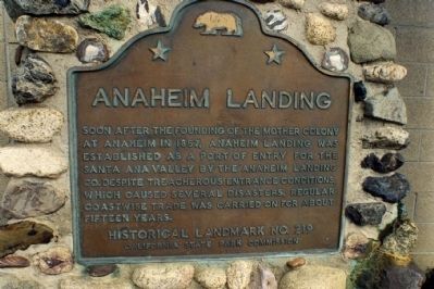 Anaheim Landing Marker image. Click for full size.