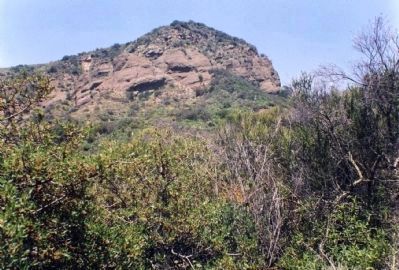Flores Peak image. Click for full size.