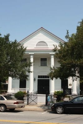 Old Bethel United Methodist Church Marker, seen at right image. Click for full size.