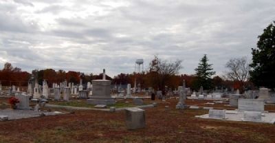 First Baptist Church of Belton Marker and City Cemetery. Click for full size. First Baptist Church of Belton Marker and City Cemetery image. Click for full size.