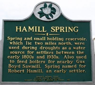 Hamill Spring Marker image. Click for full size.