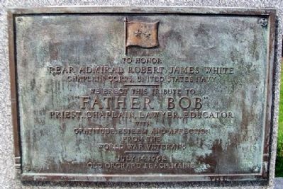 "Father Bob" Marker. Click for full size. "Father Bob" Marker image. Click for full size.