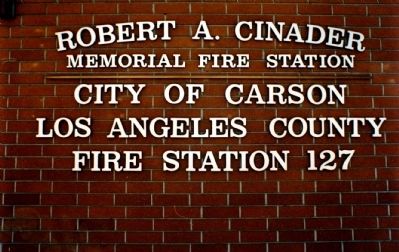 Robert A. Cinader Memorial Fire Station image. Click for full size.