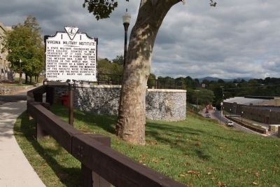 Virginia Military Institute Marker image. Click for full size.
