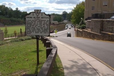 Virginia Military Institute Marker image. Click for full size.