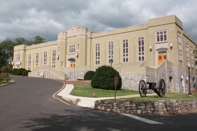 Crozet Hall at the Virginia Military Institute image. Click for full size.