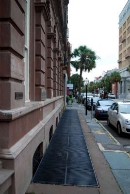 One Broad Street Marker<br>View West Along Broad Street image. Click for full size.