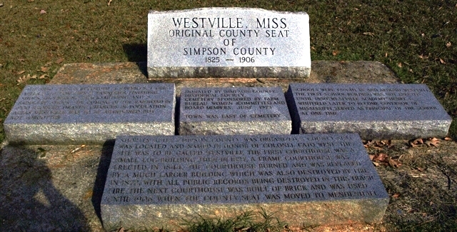 Westville, Mississippi Marker