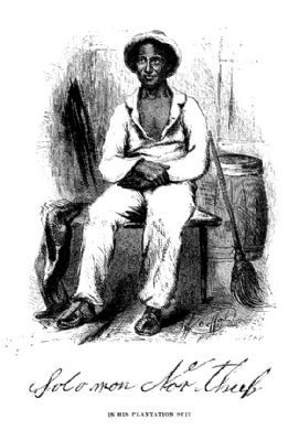 Solomon Northup as a Slave image. Click for full size.