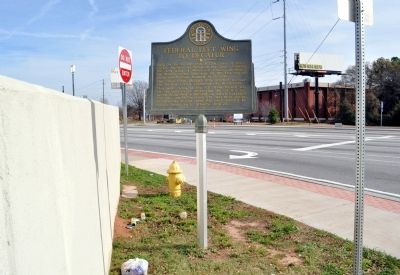 Federal Left Wing to Decatur Marker image. Click for full size.