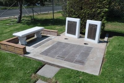 Memorial Bench, Markers, and Pavers image. Click for full size.