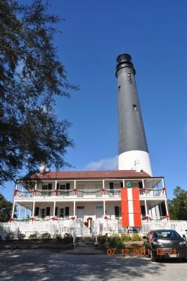 Pensacola Lighthouse Marker image. Click for full size.