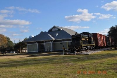 Train Depot and Train image. Click for full size.