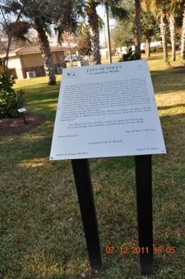 City of Foley Camellia Walk Marker image. Click for full size.