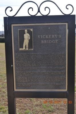 Vickery's Bridge Marker image. Click for full size.
