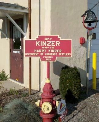 Kinzer Marker - Hydrant - Warning Bell image. Click for full size.