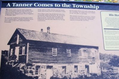 John Brown Tannery. Click for full size. John Brown Tannery image. Click for full size.