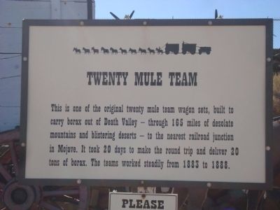 Original Marker, with similar text. Click for full size. Original Marker, with similar text image. Click for full size.