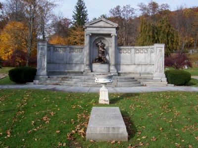 Edwin L. Drake Burial Site and Monument image. Click for full size.