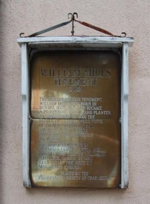 William Mills Tenement Marker image. Click for full size.