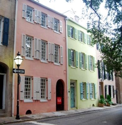William Mills Tenement and<br>Marker (Far Right) image. Click for full size.