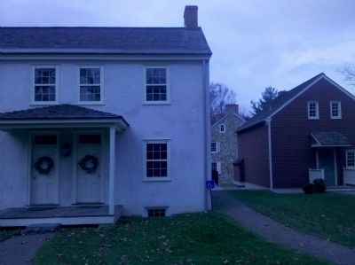 Hannah Chever House - Wm Garrett House - Book Bindery image. Click for full size.